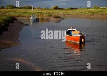 Conder estuario, Conder verde, Lancashire, Inghilterra Foto Stock