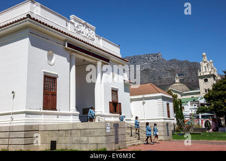 Città del Capo Sud Africa,Centro citta',centro,Government Avenue,The Company's Garden,parco pubblico,Table Mountain National Park,National Gallery,Città del Capo H Foto Stock