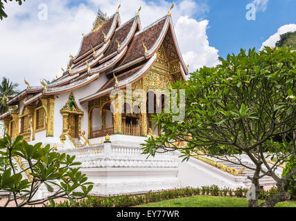 Haw Pha Bang tempio in Luang Prabang, all'interno del Royal Palace complesso, in Laos Foto Stock