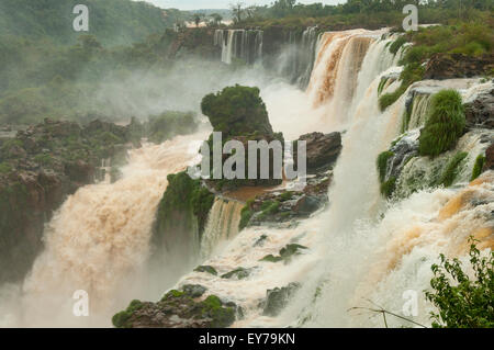 Argentina lato di Iguassu Falls, Argentina Foto Stock