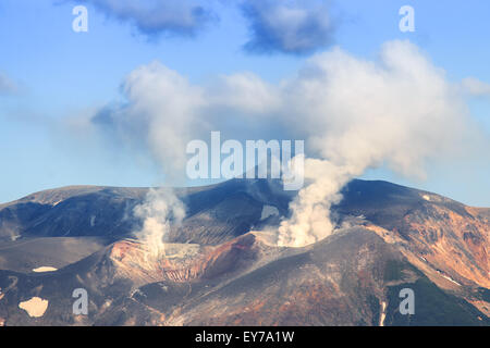 Vulcano in Giappone, Hokkaido Foto Stock