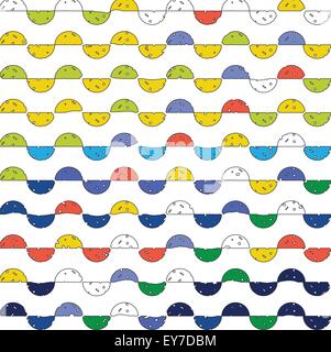 Modello di zigzag Illustrazione Vettoriale