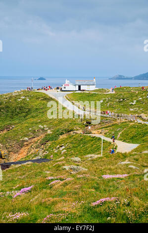Land's End, West Cornwall, England, Regno Unito Foto Stock