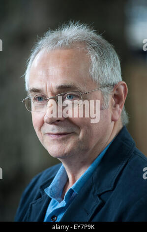 Andrew Whitley, autorità leader sulla cottura organici e problemi alimentari, che appaiono alla Edinburgh International Book Festival Foto Stock