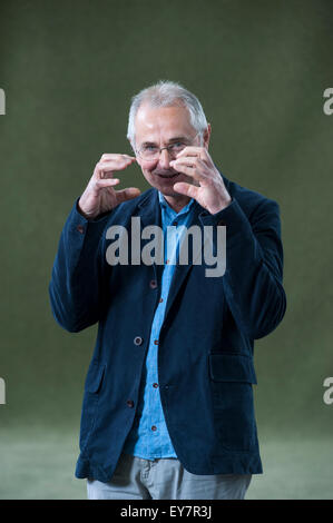 Andrew Whitley, autorità leader sulla cottura organici e problemi alimentari, che appaiono alla Edinburgh International Book Festival Foto Stock