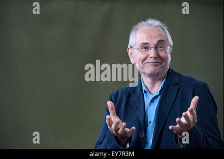 Andrew Whitley, autorità leader sulla cottura organici e problemi alimentari, che appaiono alla Edinburgh International Book Festival Foto Stock