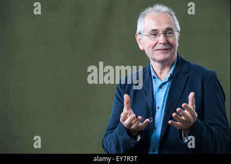 Andrew Whitley, autorità leader sulla cottura organici e problemi alimentari, che appaiono alla Edinburgh International Book Festival Foto Stock