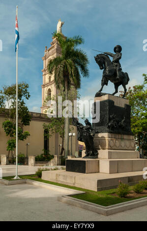 Plaza e Iglesia San Francisco de Asis, Camaguey, Cuba Foto Stock