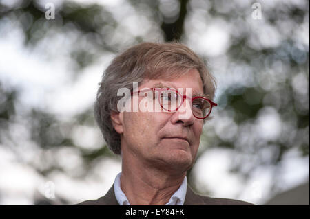 Il romanziere Otto de Kat, figurante al Edinburgh International Book Festival. Foto Stock