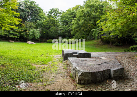 Parco del Castello di Hamamatsu,città di Hamamatsu,Prefettura di Shizuoka, Giappone Foto Stock