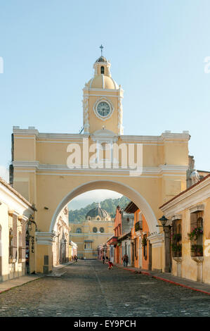 Santa Catalina Arch, Antigua, Guatemala Foto Stock