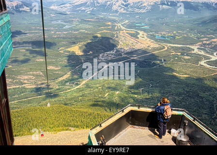 Magnifica vista di Jasper Foto Stock