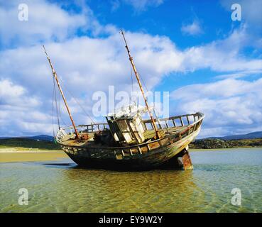 I naufragi, Bunbeg, Co Donegal Foto Stock