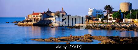 Il James Joyce Tower, Sandycove, Co Dublin, Irlanda Foto Stock