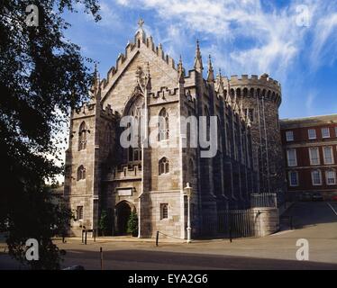 Chiesa della Santissima Trinità, il Castello di Dublino, Dublino, Co Dublin, Irlanda Foto Stock