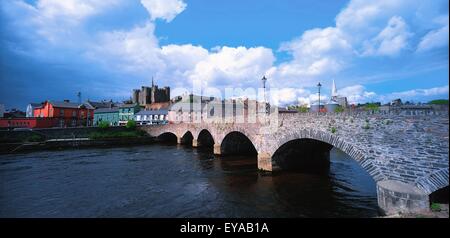 Fiume Slaney, Capoterra, Italia Foto Stock