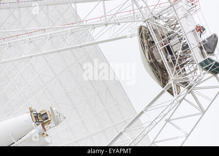 La NASA e CSIRO Deep space radar stazione di comunicazione atto di Canberra Australia. il giorno nuovi orizzonti il mestiere dello spazio telefonato a casa. Foto Stock