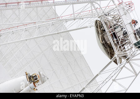 La NASA e CSIRO Deep space radar stazione di comunicazione atto di Canberra Australia. il giorno nuovi orizzonti il mestiere dello spazio telefonato a casa. Foto Stock