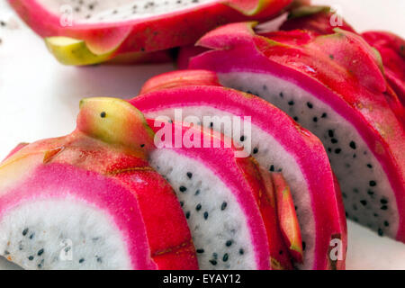 Pitahaya o frutto del drago Foto Stock