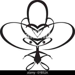 Fuorilegge rebel prima del duello Illustrazione Vettoriale