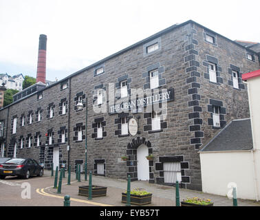 Edificio di distilleria, Oban, Argyll and Bute, Scotland, Regno Unito Foto Stock