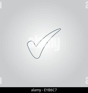 icona di confermare Illustrazione Vettoriale