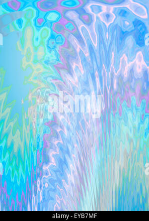 Abstract background con la caduta di viola, blu e rosa raggi Foto Stock