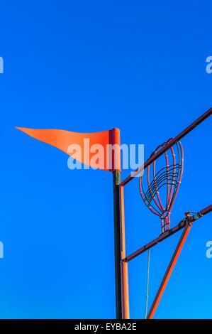 La mongolfiera segno. Albuquerque, Nuovo Messico. Stati Uniti d'America Foto Stock