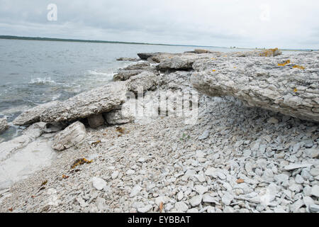 Paesaggio in Gotland Foto Stock