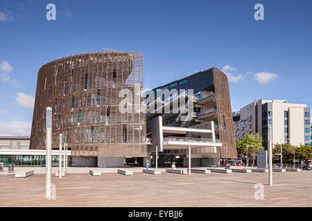 Parc de Recerca Biomedica, PRBB, al Porto Olimpico di Barcellona, Spagna Foto Stock