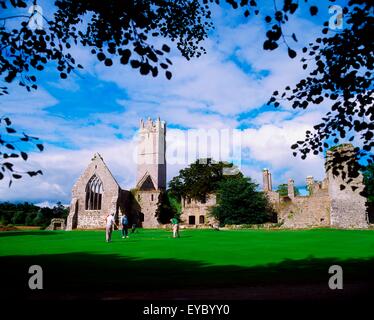 Abbazia francescana, Adare Manor Golf Club, co limerick, Irlanda Foto Stock