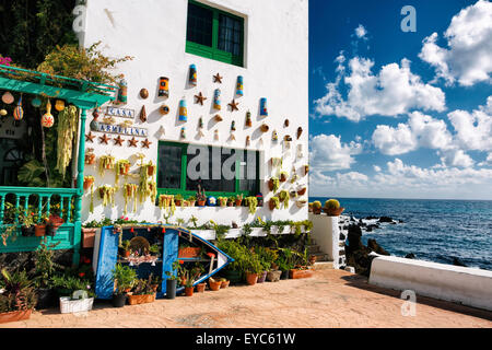 Punta Mujeres, Haria. Lanzarote, Isole Canarie, Spagna, Europa. Foto Stock