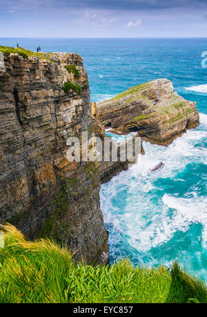 Falesie costiere. Foto Stock