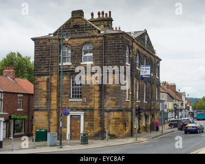 Ex Municipio Edificio costruito 1821 e prorogato 1870 in Westgate Guisborough Cleveland, Regno Unito Foto Stock