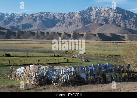 La Pamir Highway. Il Tagikistan. In Asia centrale. Foto Stock