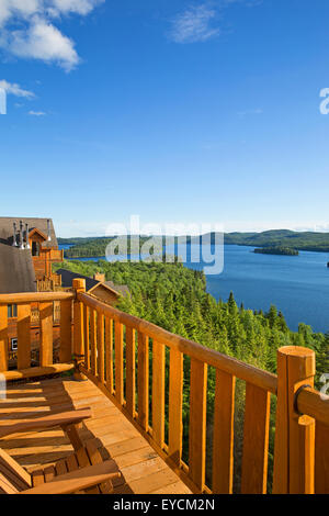 Lago Sacacomie in Canada Foto Stock