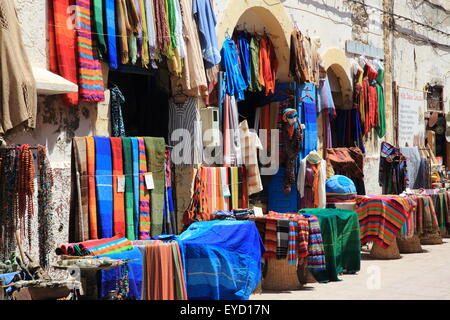 Essaouira la coloratissima Unesco-elencati di Medina, in Marocco, Africa del Nord Foto Stock