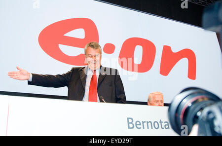 E.ON incontro generale annuale Foto Stock