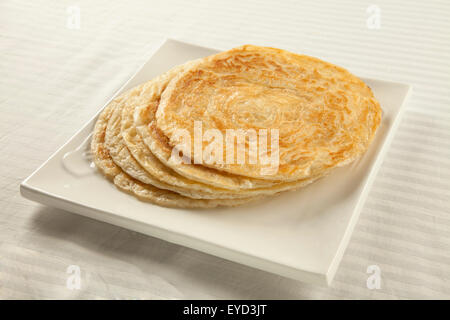 Plain puri paratha Foto Stock