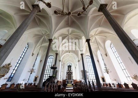 Heliga Trefaldighetskyrkan (Chiesa della Santa Trinità) in Kristianstad, Provincia Skåne, Svezia Foto Stock