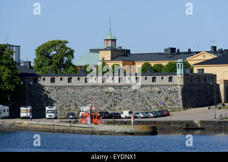 Bastion Aurora in Karlskrona, Provincia Blekinge, Svezia Foto Stock