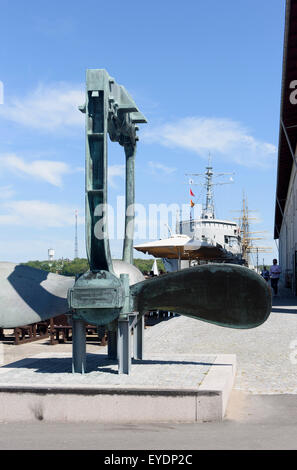 Ex Marine motivi su Stumholmen in Karlskrona, Provincia Blekinge, Svezia Foto Stock