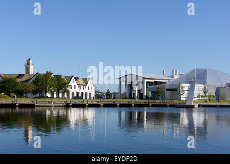 Ex Marine motivi su Stumholmen in Karlskrona, Provincia Blekinge, Svezia Foto Stock