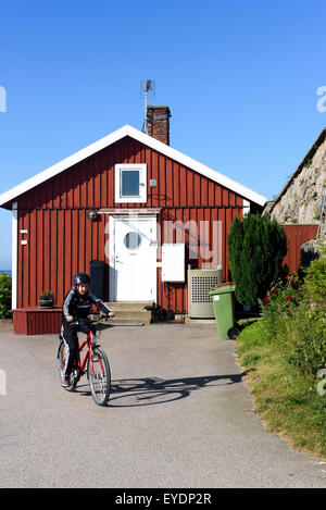 Ex Marine motivi su Stumholmen in Karlskrona, Provincia Blekinge, Svezia Foto Stock