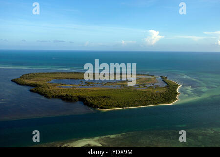 Vista aerea di Boca Grande chiave, Florida, Stati Uniti d'America Foto Stock