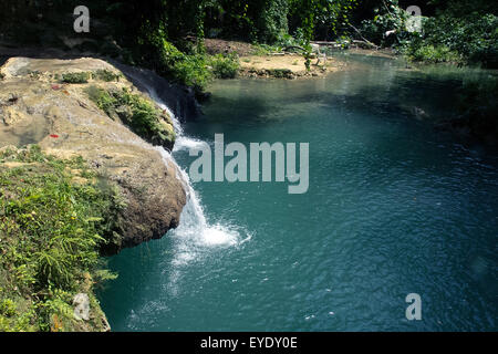 Blue Hole, White River, Ocho Rios, St. Ann, Giamaica Foto Stock