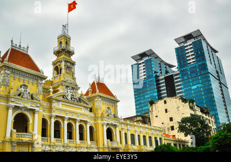 Centro business in Ho Chi Minh City in Vietnam Saigon 2011 Foto Stock