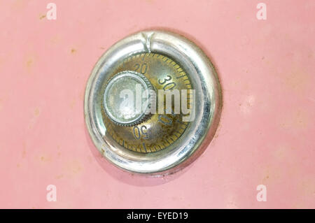 Vintage serratura di sicurezza Foto Stock