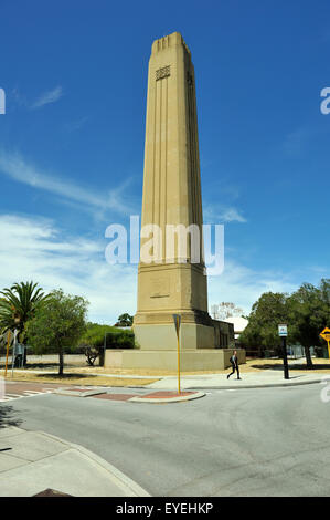 L'art deco Lincoln Street Stack di ventilazione, aka Dumas follia. Highgate, Perth, Western Australia Foto Stock