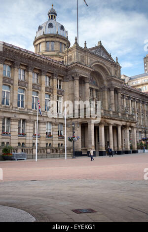 Birmingham Town Hall nel centro della città di Birmingham Foto Stock